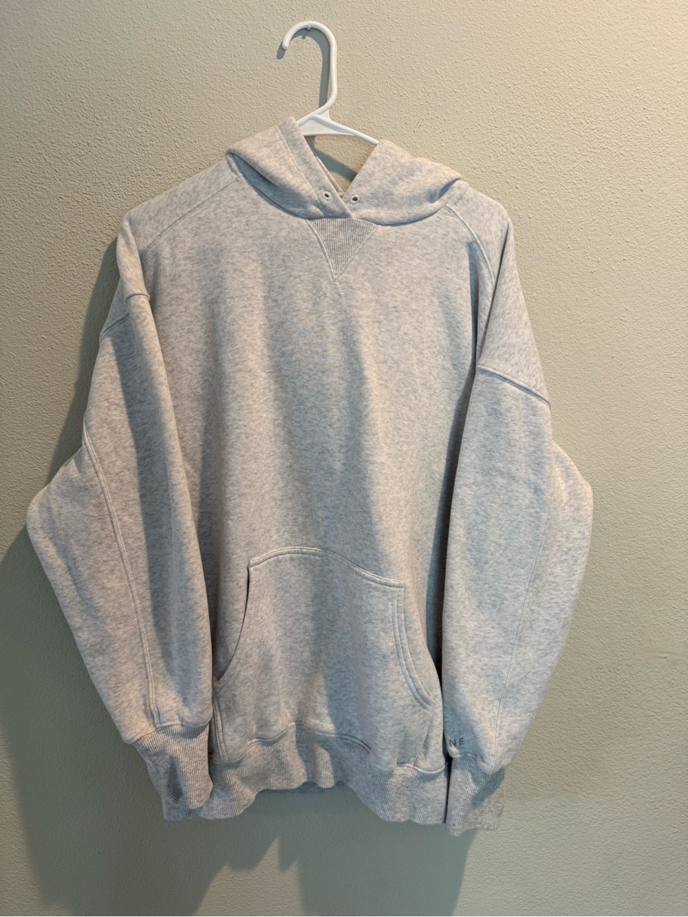 aerie Light Gray Pullover Hoodie